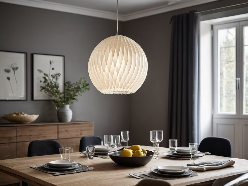 Design-Hängeleuchte Esstisch