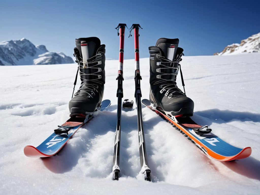 Skiset komplett 170cm