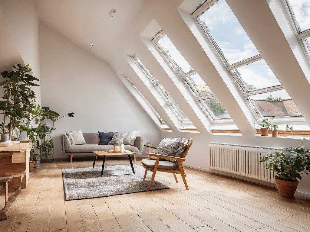 Dachgeschosswohnung 72m²