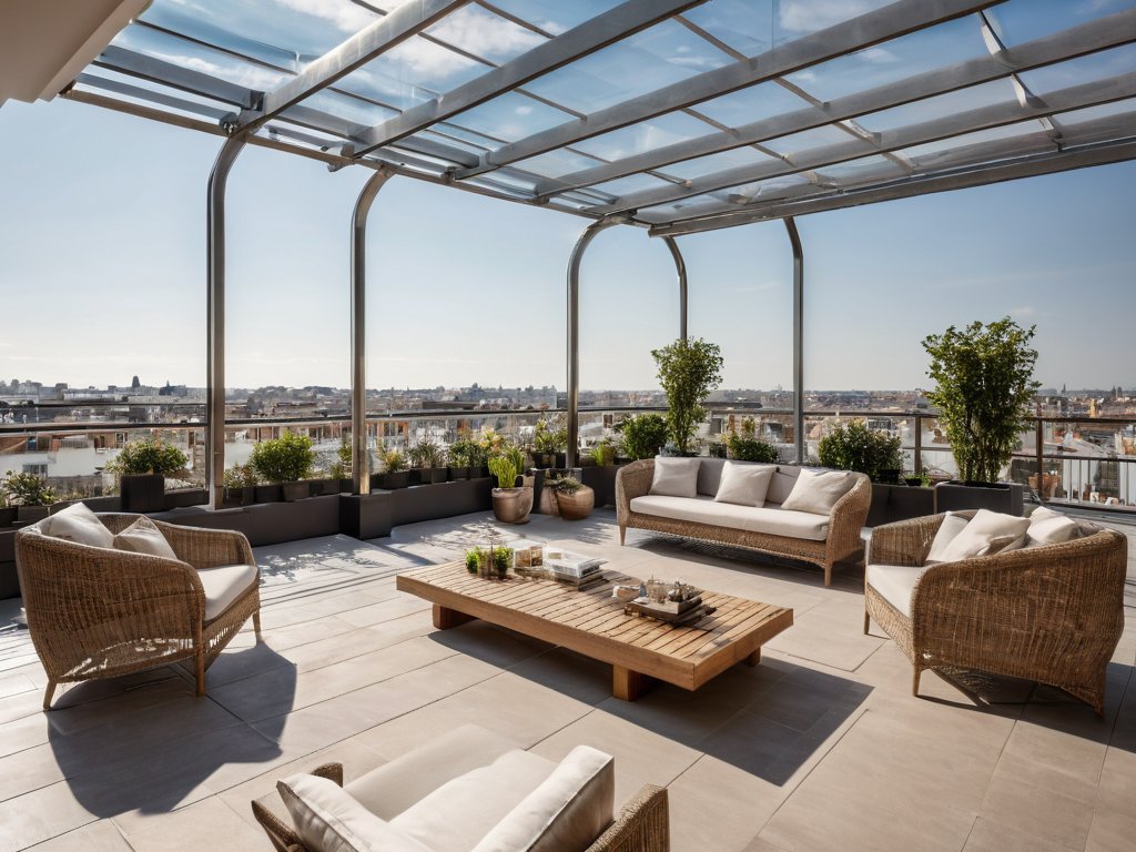 Penthouse mit Dachterrasse