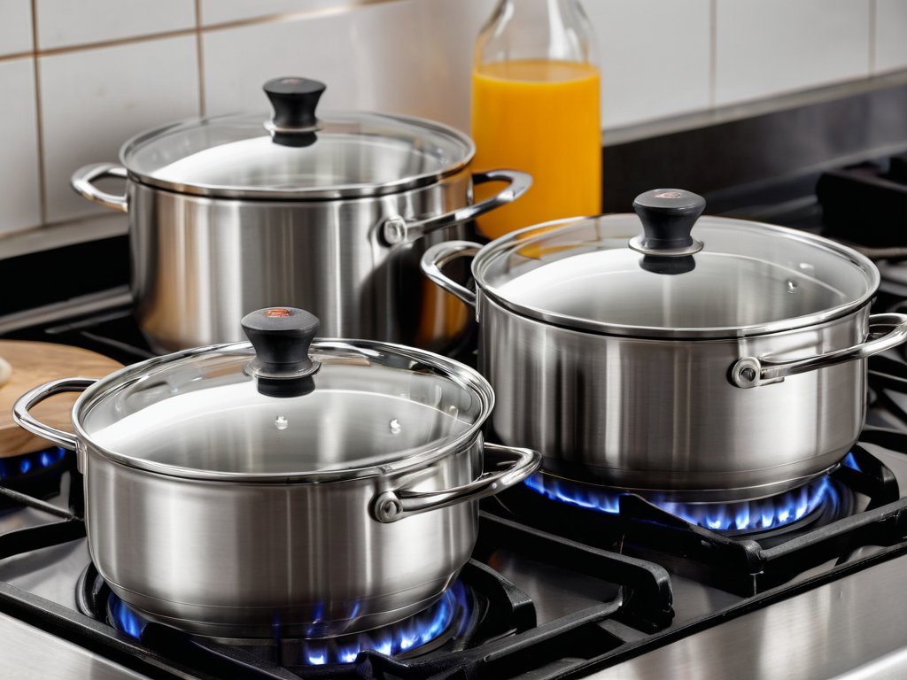 Töpfe-Set Edelstahl WMF